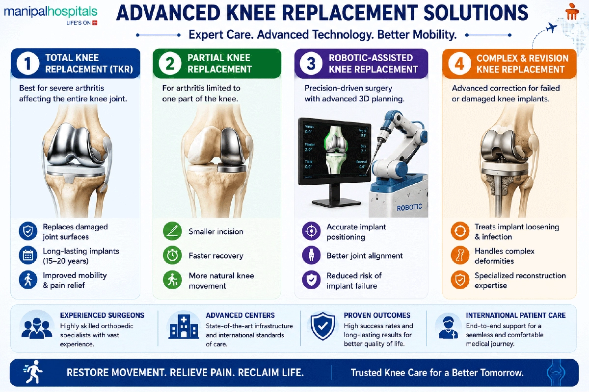 Types of Knee Joint Replacement Surgeries